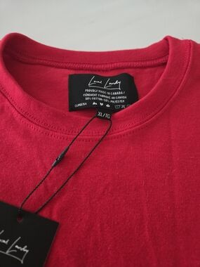 Loungewear Red Short Sleeve Tee by Laundry By Shelli Segal